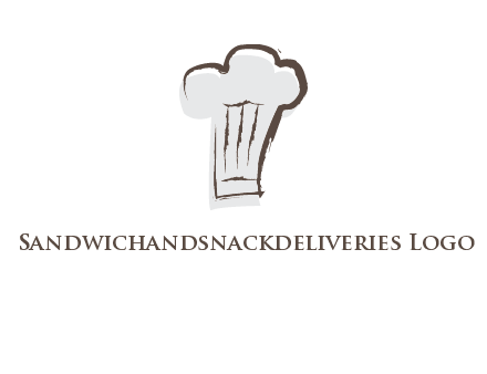 abstract chef cap icon