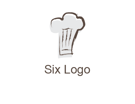 abstract chef cap icon