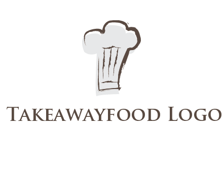 abstract chef cap icon