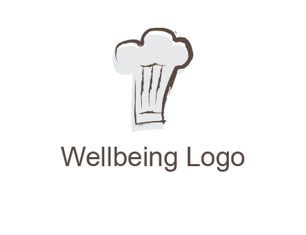 abstract chef cap icon