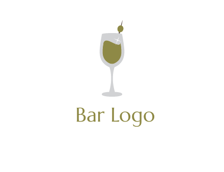 juice in glass with cherry logo
