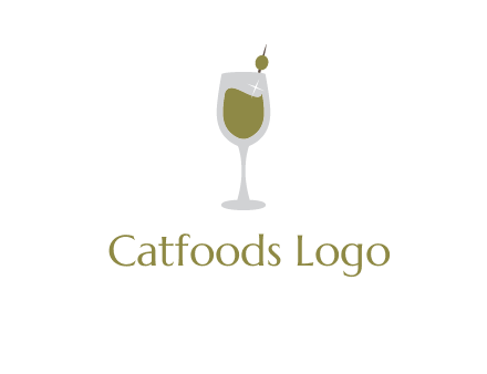juice in glass with cherry logo