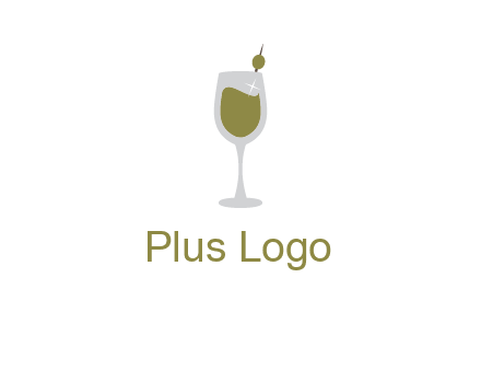 juice in glass with cherry logo