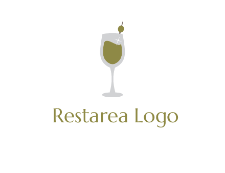 juice in glass with cherry logo