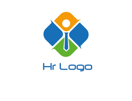 tie in squares HR logo