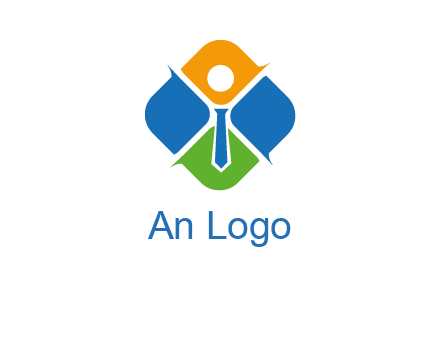 tie in squares HR logo