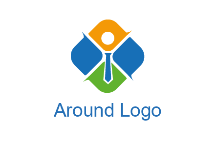 tie in squares HR logo