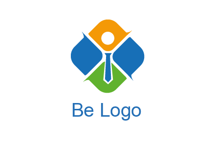 tie in squares HR logo