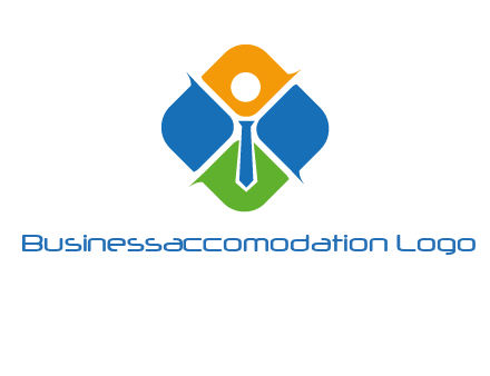 tie in squares HR logo