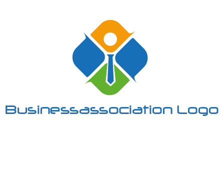 tie in squares HR logo