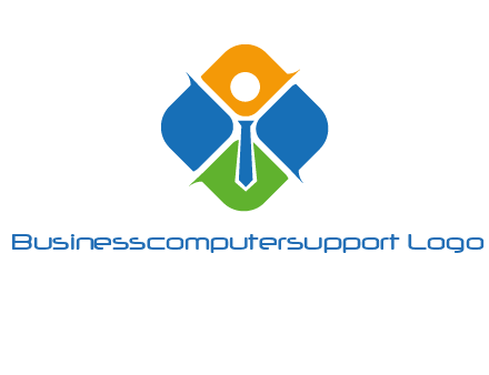 tie in squares HR logo