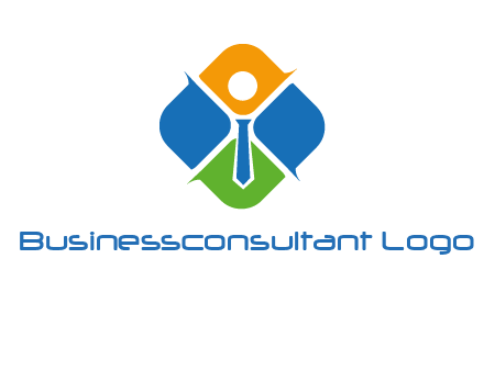 tie in squares HR logo
