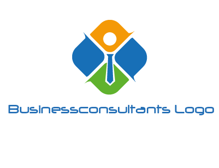 tie in squares HR logo
