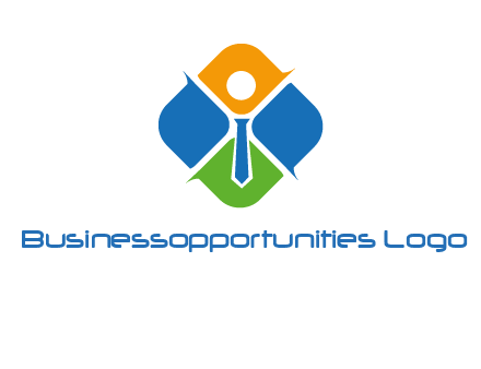 tie in squares HR logo