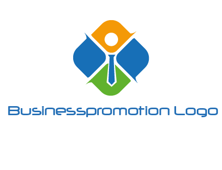 tie in squares HR logo
