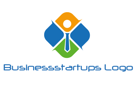 tie in squares HR logo