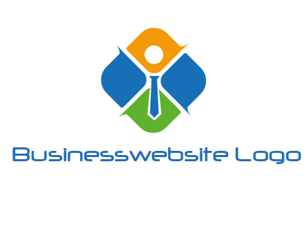 tie in squares HR logo