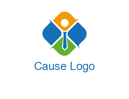 tie in squares HR logo