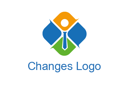 tie in squares HR logo