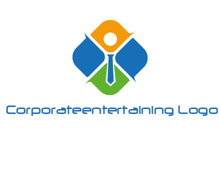 tie in squares HR logo