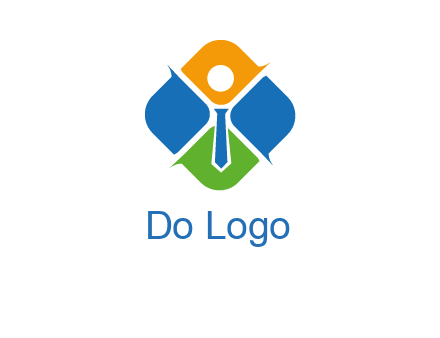 tie in squares HR logo