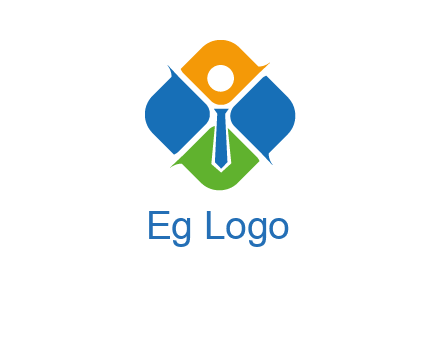 tie in squares HR logo