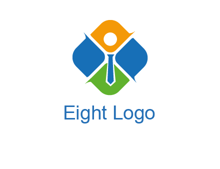 tie in squares HR logo