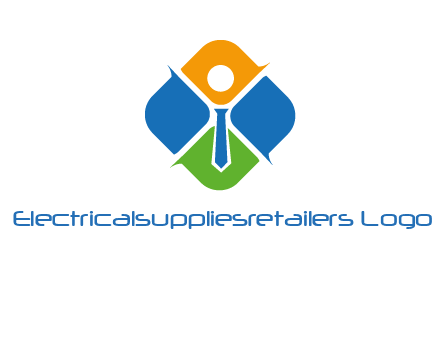 tie in squares HR logo