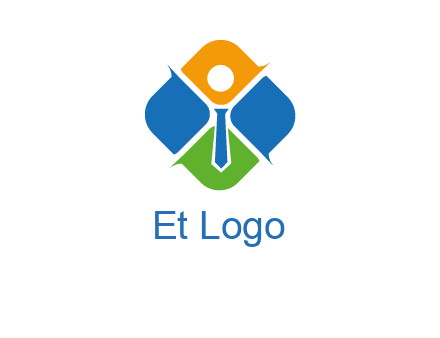 tie in squares HR logo