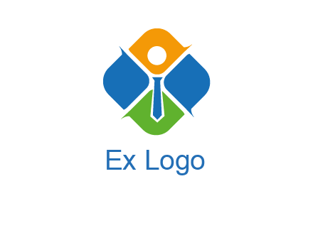 tie in squares HR logo