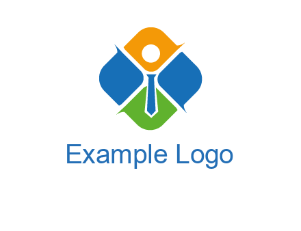tie in squares HR logo