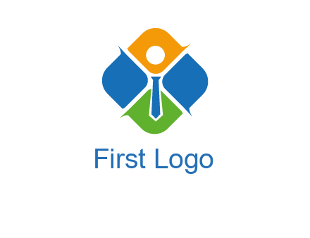 tie in squares HR logo