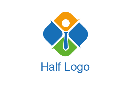 tie in squares HR logo