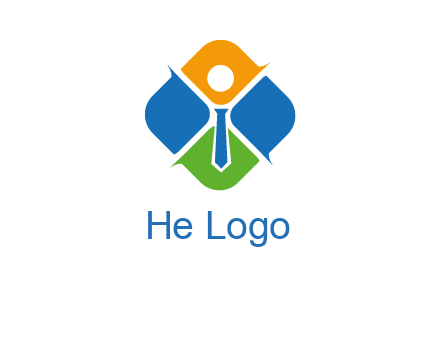tie in squares HR logo