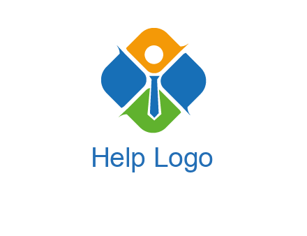 tie in squares HR logo