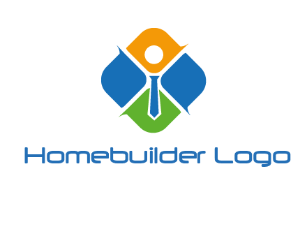 tie in squares HR logo