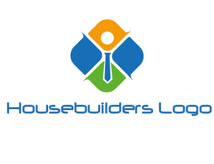 tie in squares HR logo