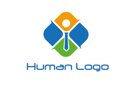 tie in squares HR logo