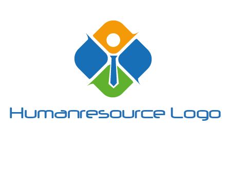tie in squares HR logo