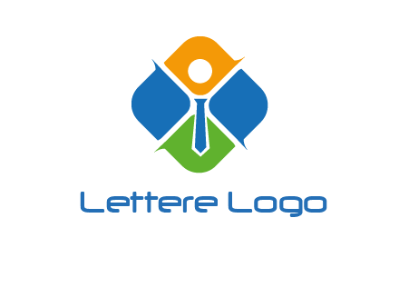 tie in squares HR logo
