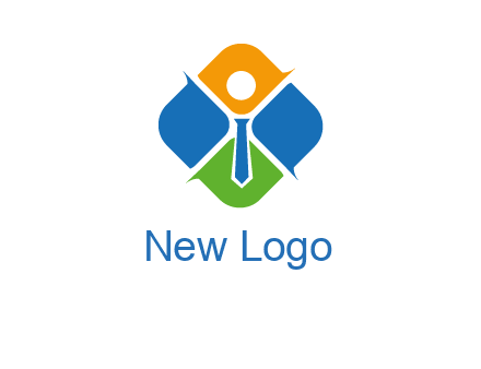 tie in squares HR logo