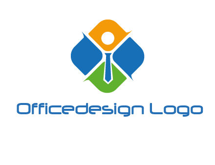 tie in squares HR logo