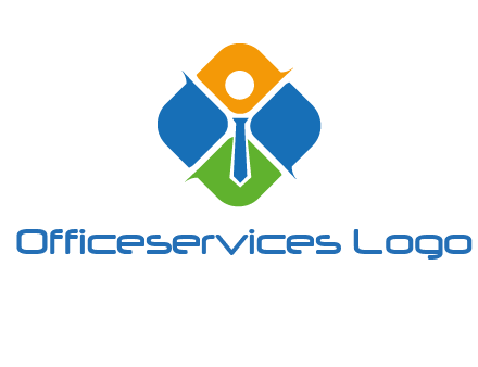 tie in squares HR logo