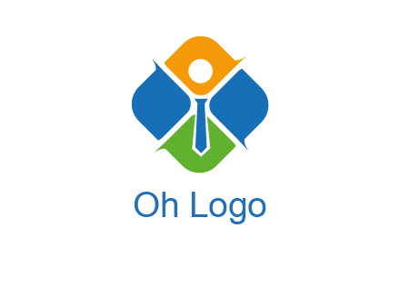 tie in squares HR logo