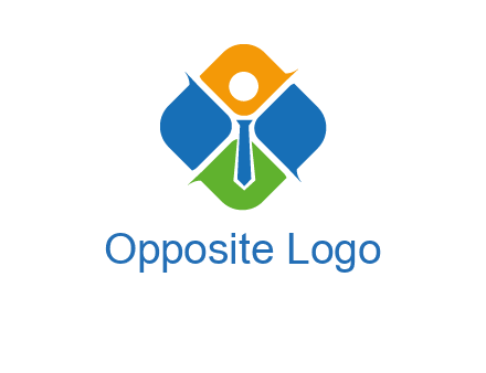 tie in squares HR logo