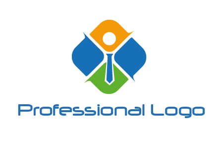tie in squares HR logo