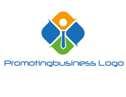 tie in squares HR logo