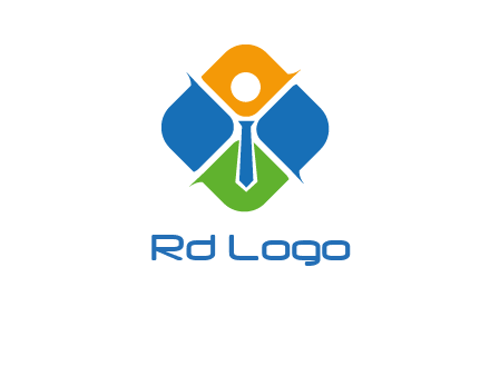 tie in squares HR logo