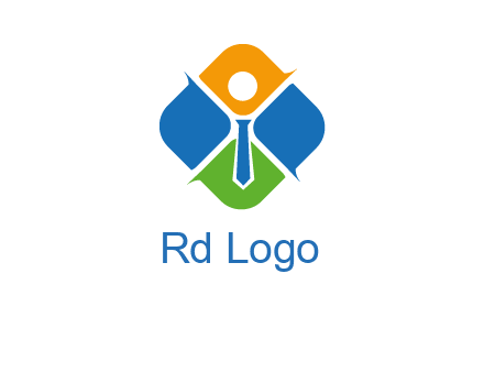 tie in squares HR logo