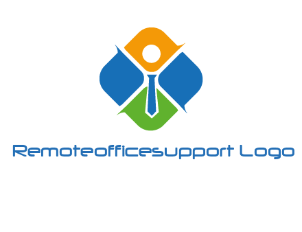 tie in squares HR logo